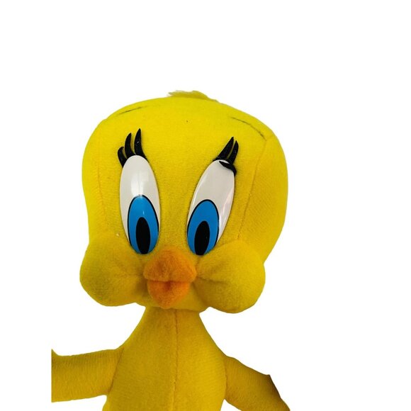 Looney Tunes Tweety Suction Cup Plush Bean Bag Yellow Orange 8in - Picture 9 of 15